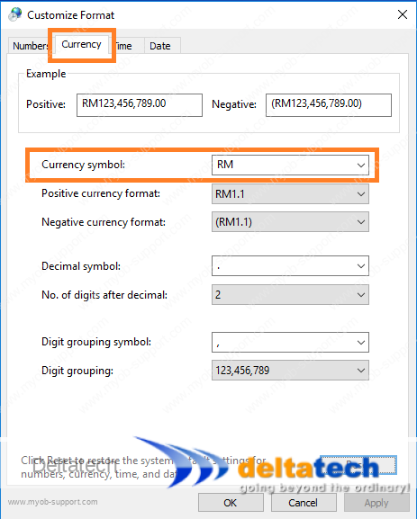 windows currency symbol - RM windows currency symbol - RM