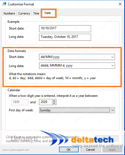 Windows date format Windows date format